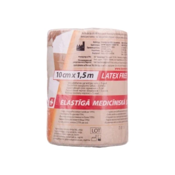 Бинт еластичний медичний Модель 2 latex free 10 см х 1,5 м