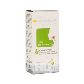 Спрей для полости рта Панавир Инлайт с эвкалиптом 40 мл