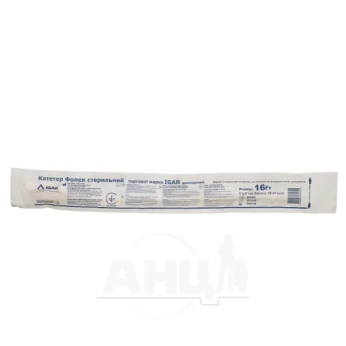Катетер фолея Игар 16 fr двухходовой