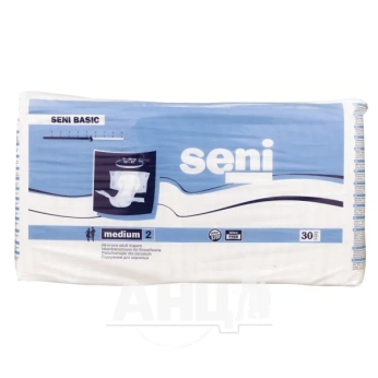 Подгузники для взрослых Seni Basic medium №30