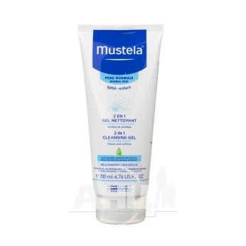 Шампунь Mustela BeBe для голови та тіла 2 в 1 200 мл