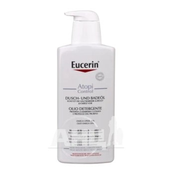 Олія Eucerin AtopiControl очищуча для атопічної шкіри тіла 400 мл