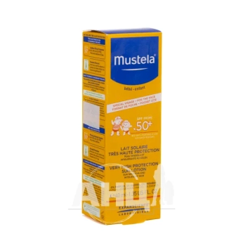 Сонцезахисний лосьйон Mustela з високим ступенем захисту SPF 50+ 40 мл