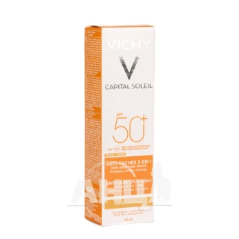 VICHY Сонцезахисний крем проти пігментних плям 3в1 з тонуючим ефектом