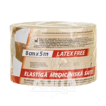 Бинт эластичный медицинский 80 мм х 5 м