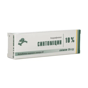 СИНТОМИЦИНА ЛИН-Т 10% 25 Г/ТУБА/ Лубныфарм