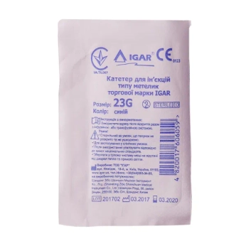 Катетер для инъекций типа бабочка IGAR 23G