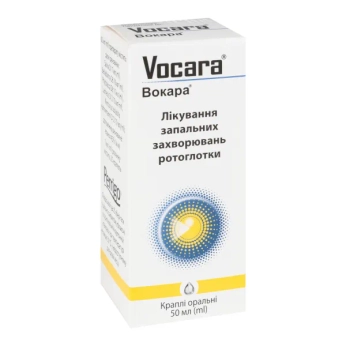 Вокара капли оральные флакон-капельница 50 мл