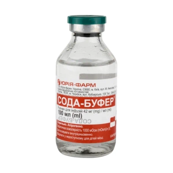 Сода-Буфер розчин для інфузій 4,2% пляшка 100 мл