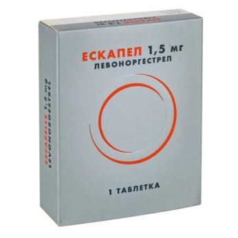 Ескапел таблетки 1,5 мг блістер №1
