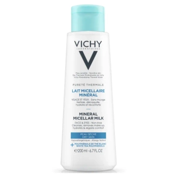 Мицеллярное молочко Vichy Purete Thermale для сухой кожи лица и глаз 200 мл