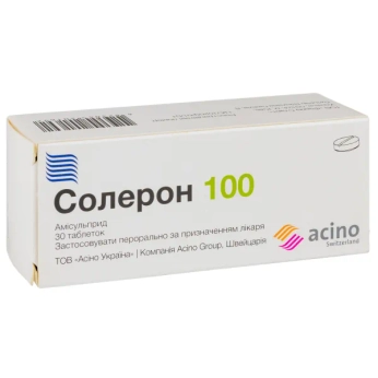Солерон 100 таблетки 100 мг блистер №30