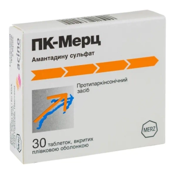 Пк-Мерц таблетки покрытые пленочной оболочкой 100 мг №30