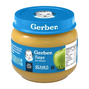 Пюре Gerber яблоко 80 г