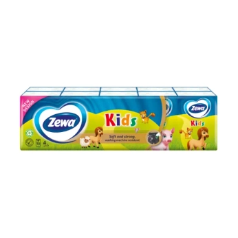 Платки носовые Zewa kids №100