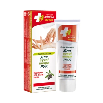 Крем-бальзам для сухої шкіри рук Чергова аптека Еколла 75 г