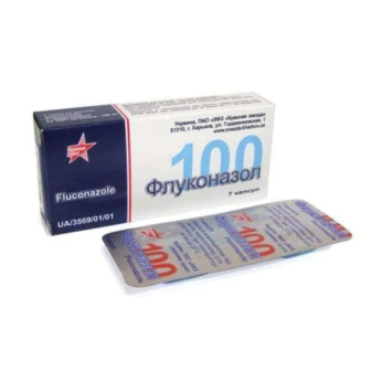 Флуконазол-100 капсулы 100 мг №7