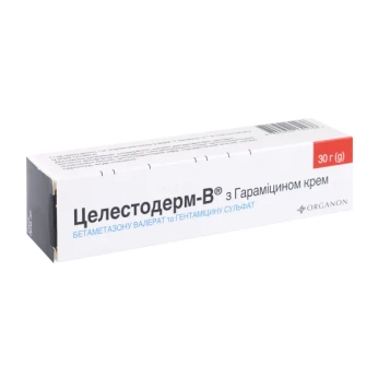 Целестодерм-В с гарамицином крем туба 30 г