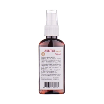 Акутол Септ дезинфицирующий спрей 50 мл